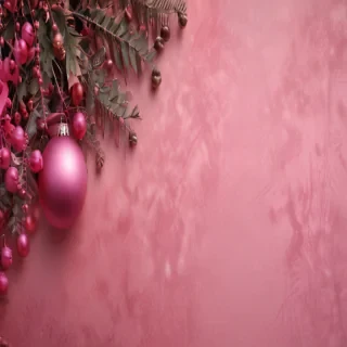 christmas background pink