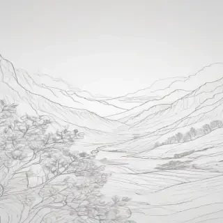 line art background