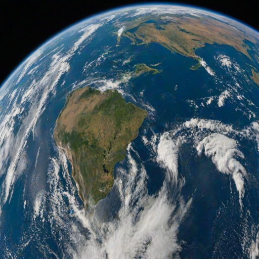 earth from space