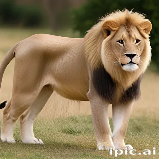 transparent lion