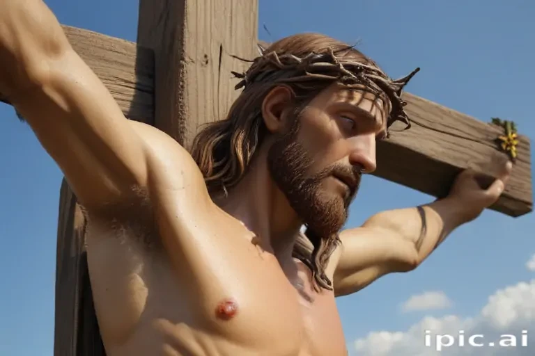 pics of jesus on the cross