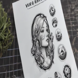 aesthetic transparent stickers