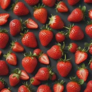 strawberry wallpaper iphone
