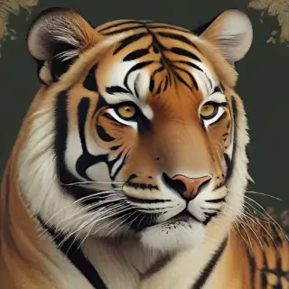 vintage tiger