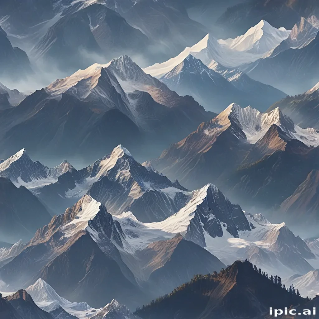 mountains transparent