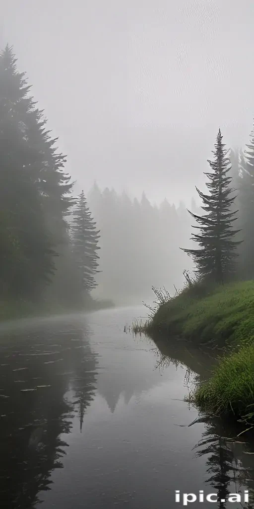 foggy background