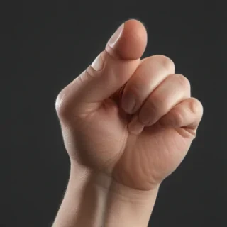 point finger png