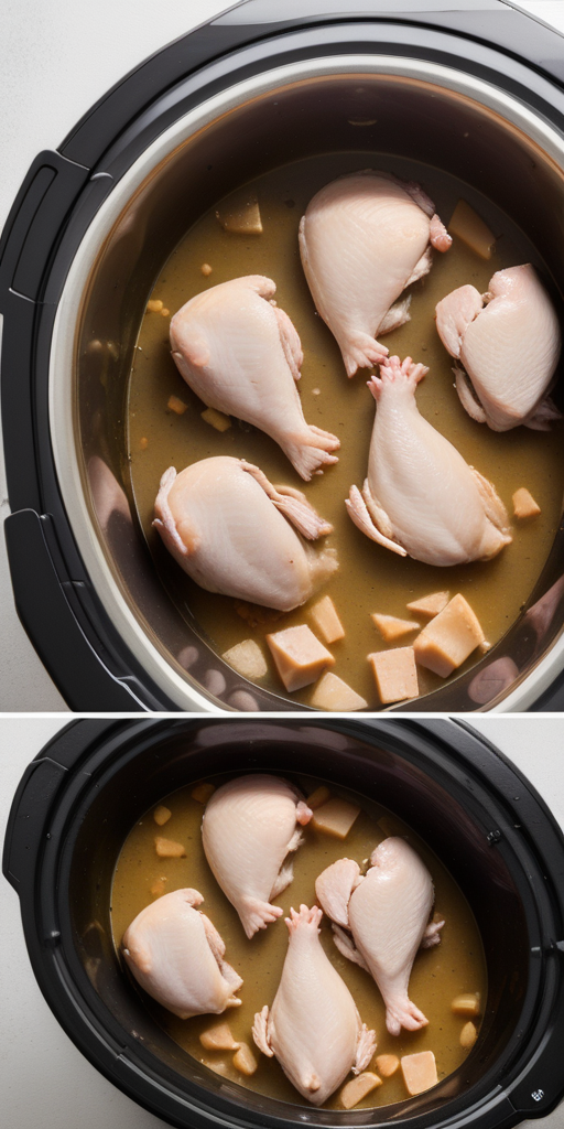how long to cook frozen chicken in crockpot