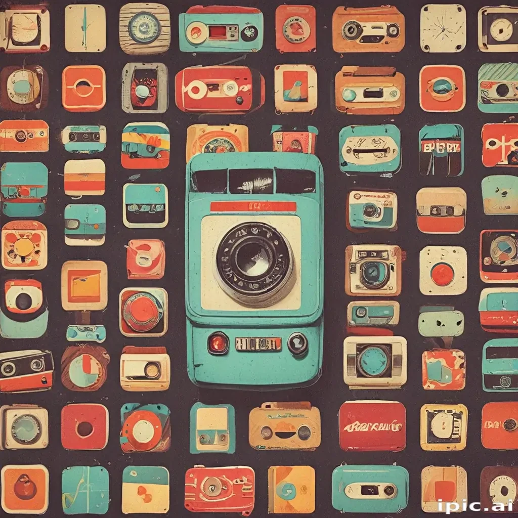 iphone wallpaper retro