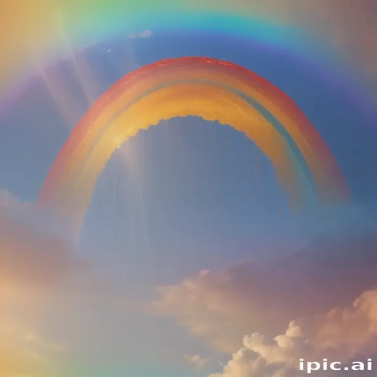 rainbow back round