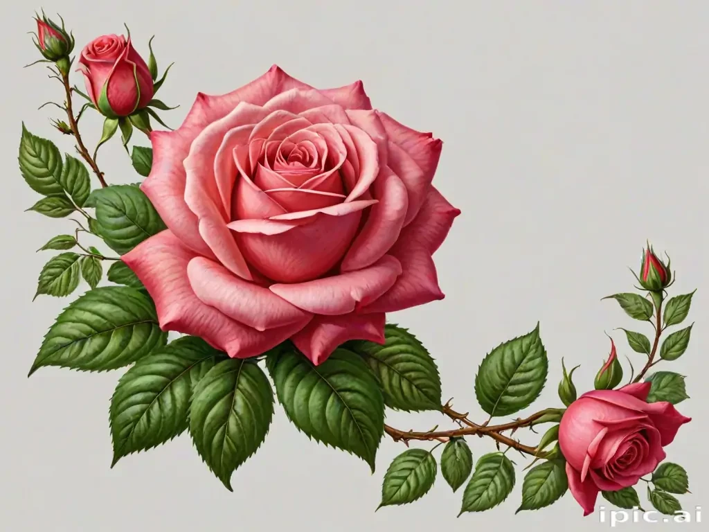 rose border png