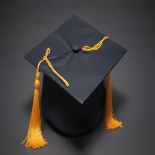 graduation cap transparent background