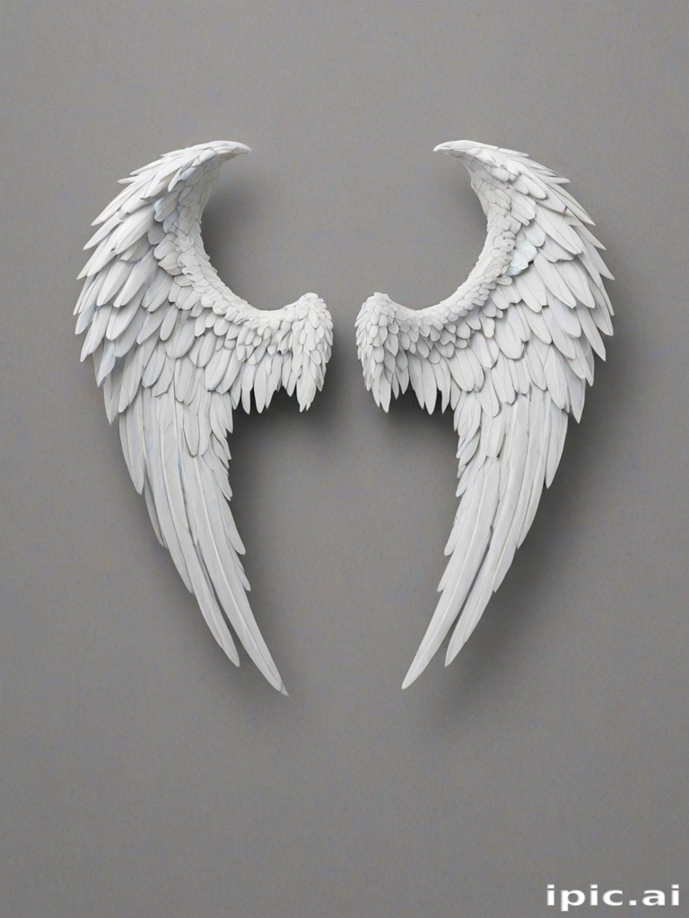 realistic angel wings png