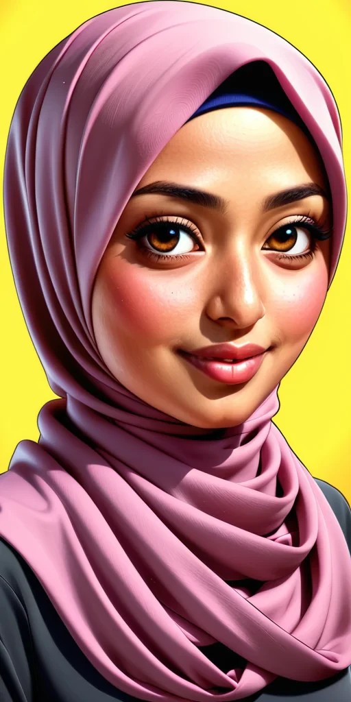 hijab cartoon
