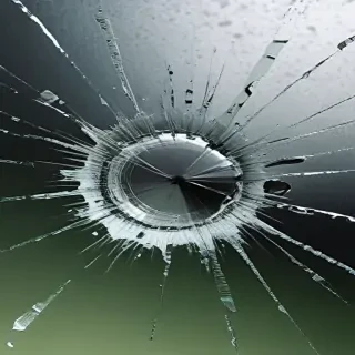 wallpaper broken glass