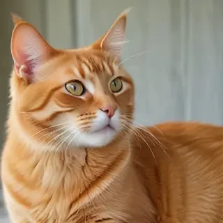 orange cat