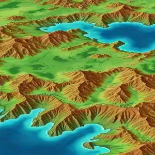 topography png