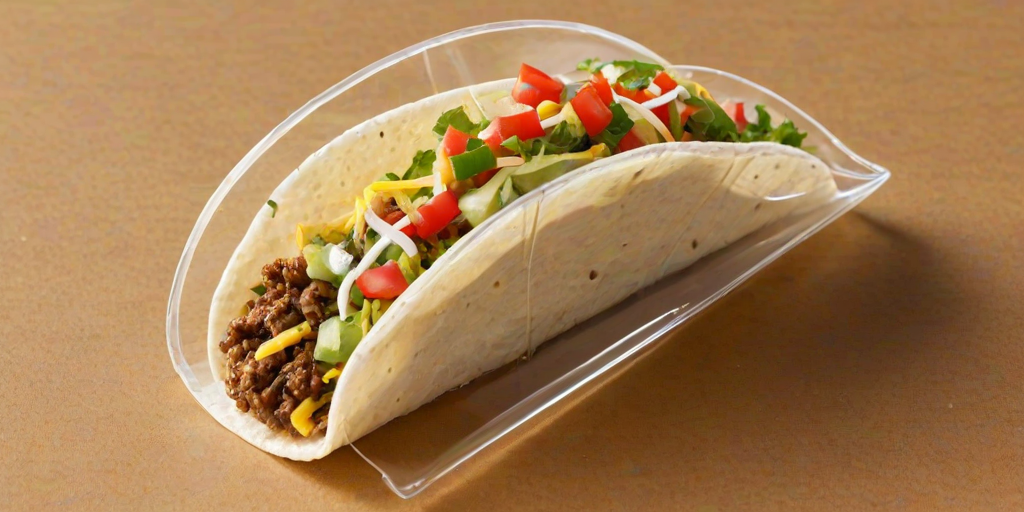 transparent taco
