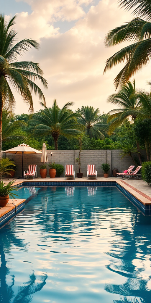 pool backround