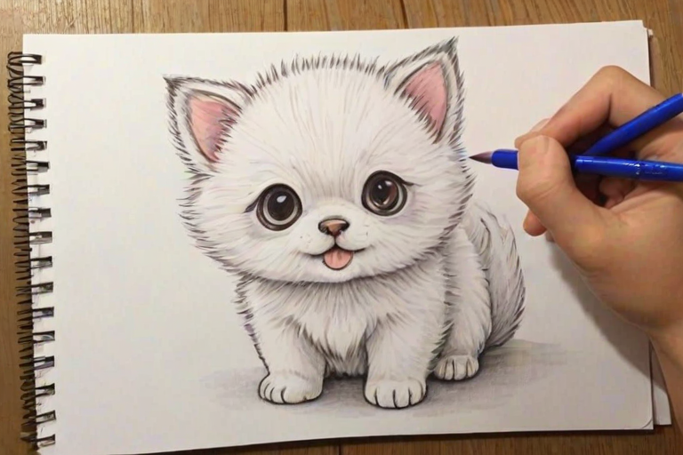 cuteing drawing