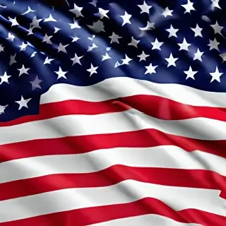 american flag waving png