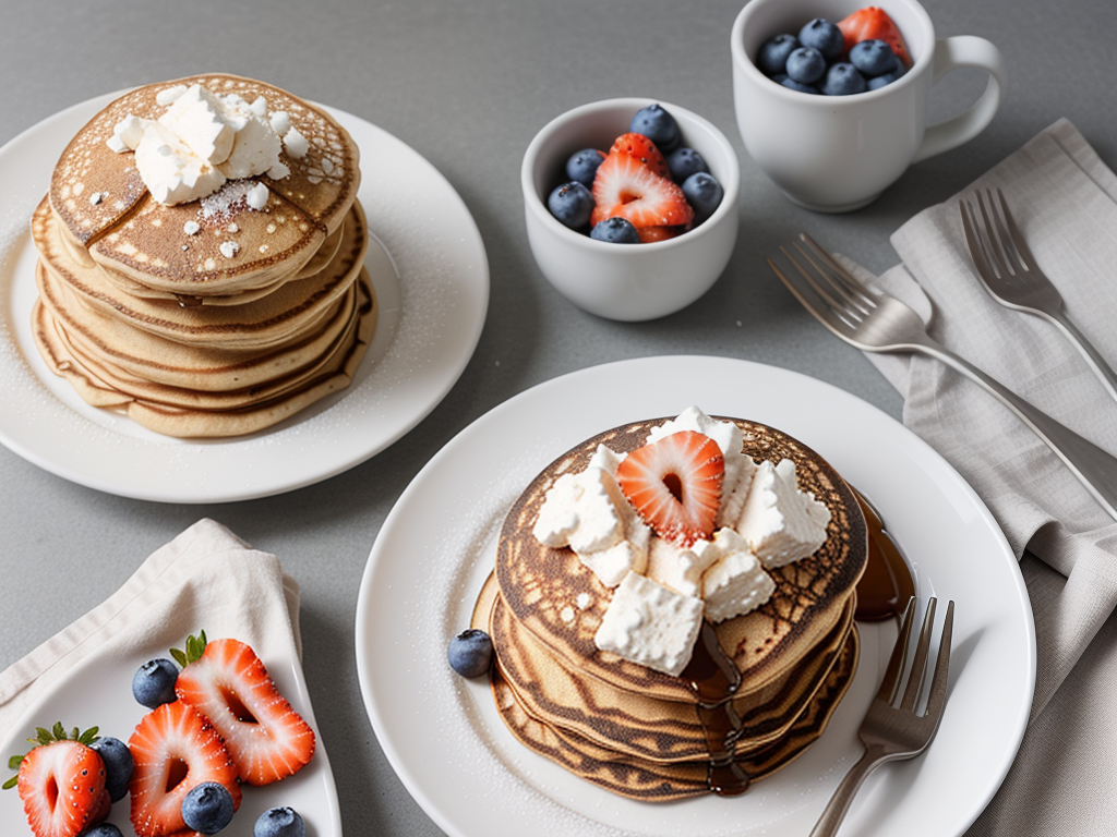 protein pancakes with cottage cheese