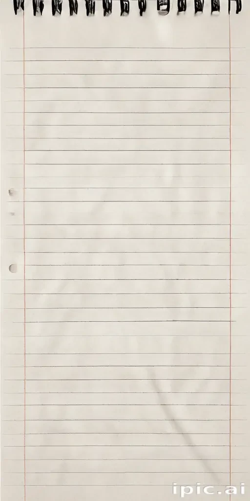 notebook paper png