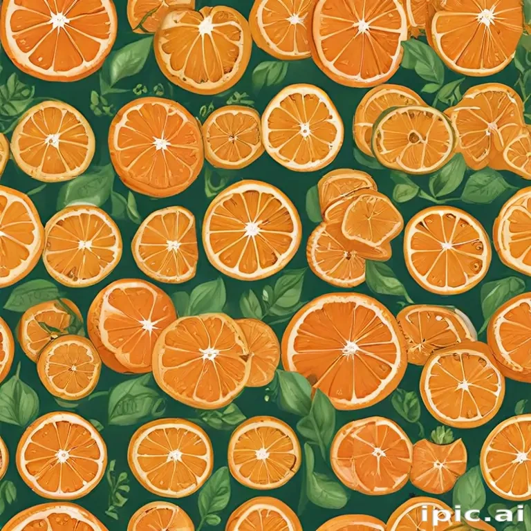 cute orange background