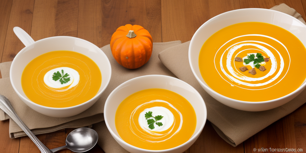 3 ingredient butternut squash soup