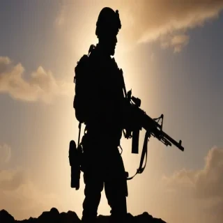 soldier silhouette