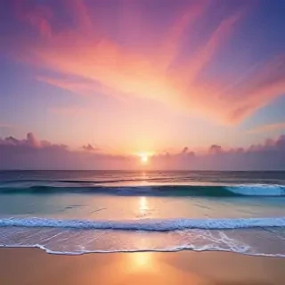 ios beach wallpaper