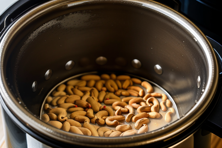 boiling peanuts in a pressure cooker