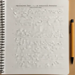 notebook paper image