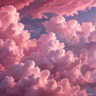 pink clouds wallpaper