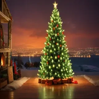 christmas wallpaper green