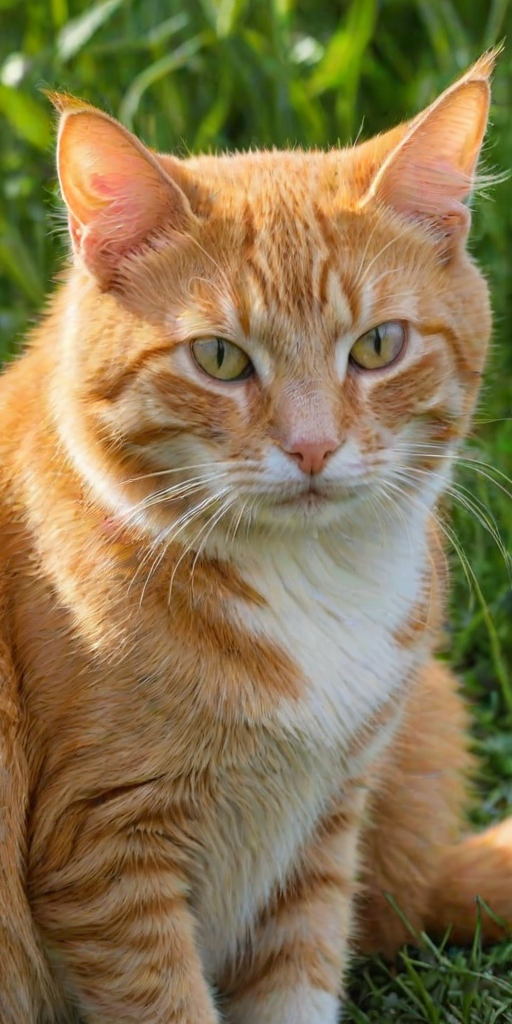 orange cat