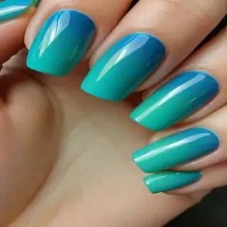 blue green gradient