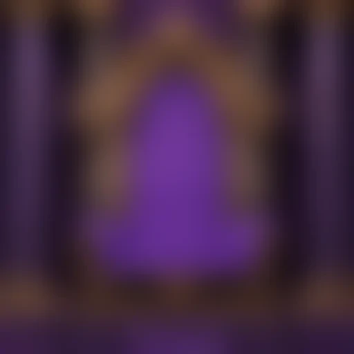purple screen wallpaper