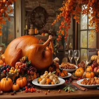 thanksgiving background aesthetic