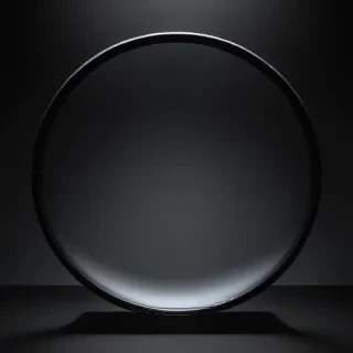 black circle transparent