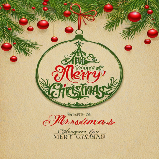merry christmas clip art transparent background