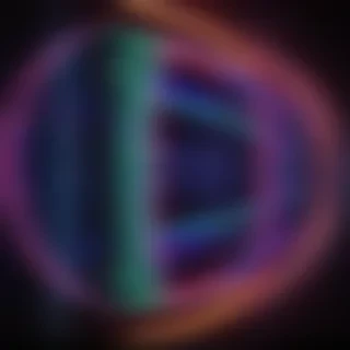 neon back ground