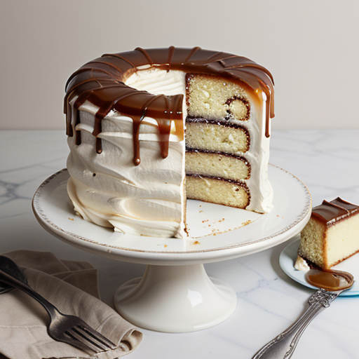 salted caramel kentucky butter cake