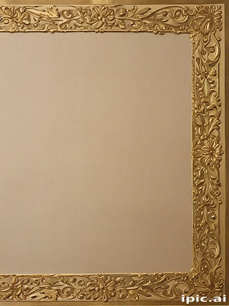 golden border