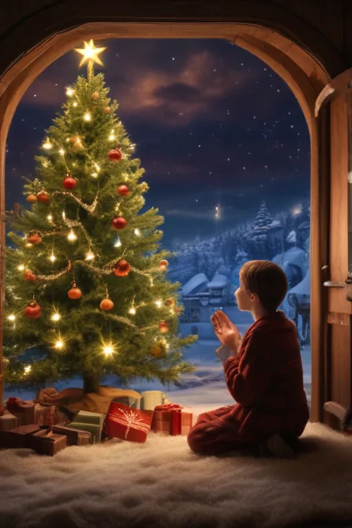 christmas story background