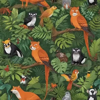 rainforest animals
