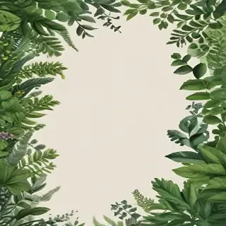greenery border