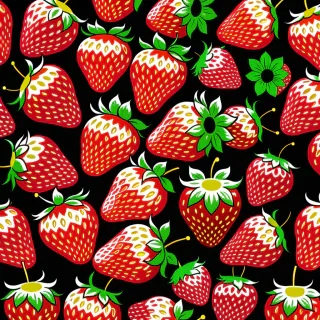 strawberry iphone wallpaper