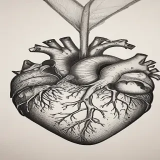 hand drawn heart