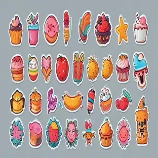 free digital stickers png